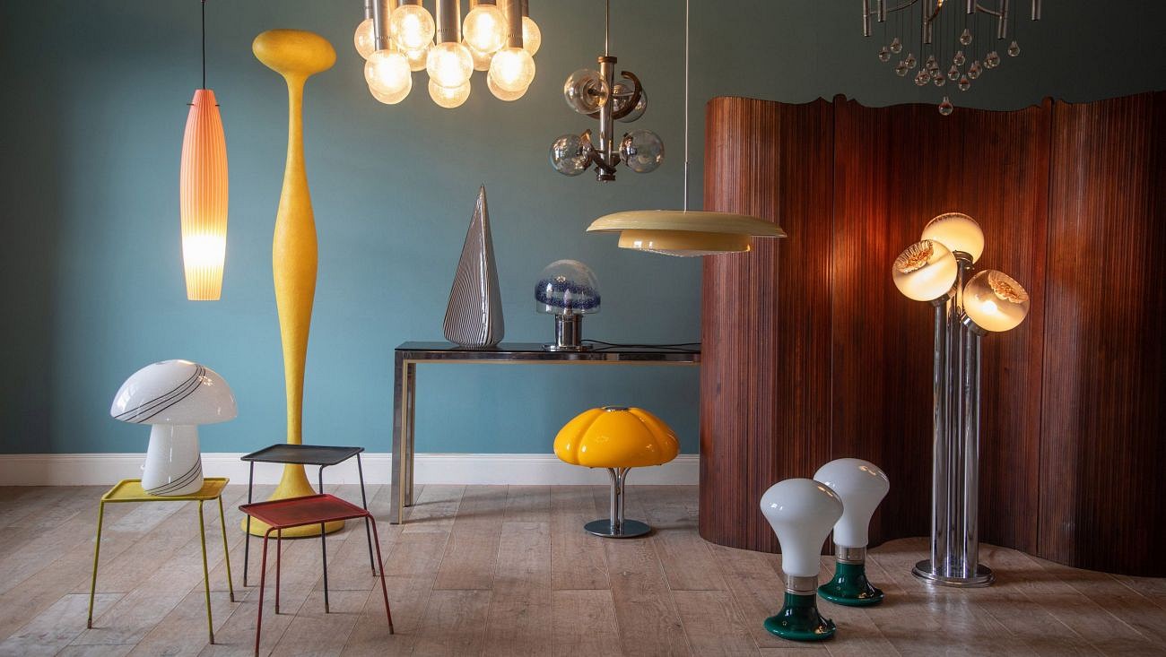 Iconic retro and vintage lighting