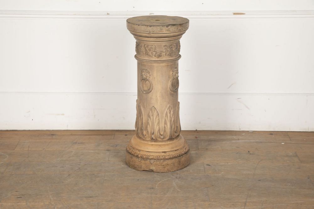 19th Century Neoclassical Terracotta Pedestal GA0333344