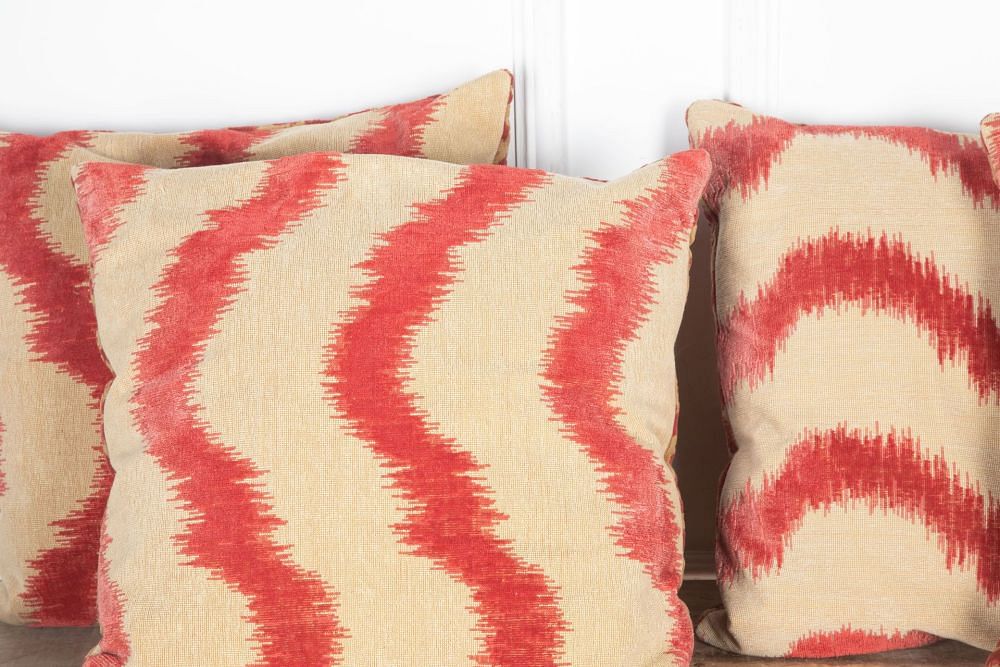 20th Century Double-Face Velvet Jacquard Cushion RT3733051
