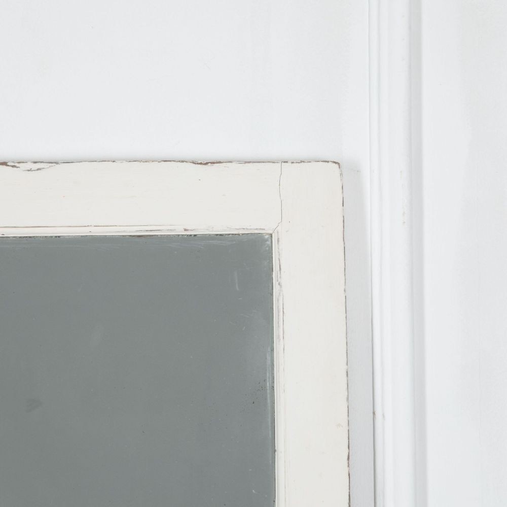 Early 20th Century White Painted Mirror MI0533930
