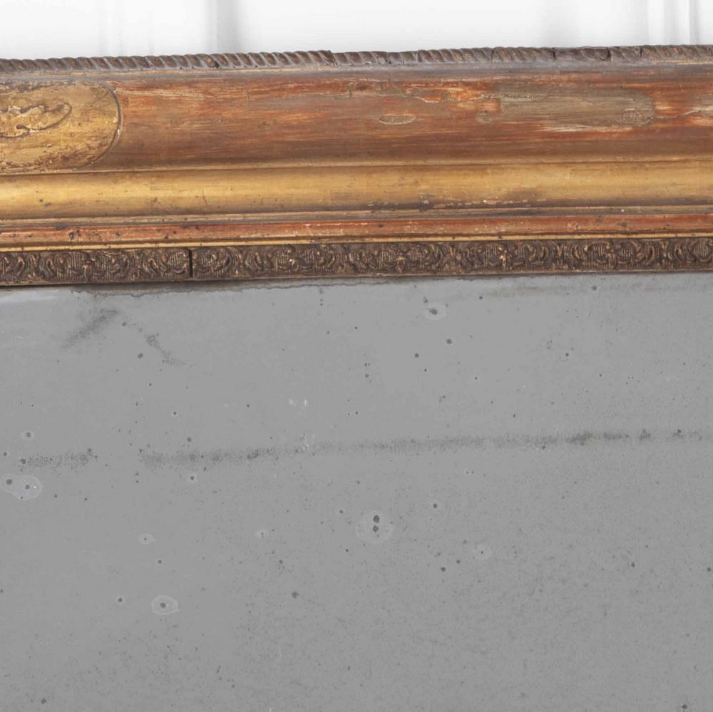 19th Century Louis Philippe Overmantle Mirror MI2329232