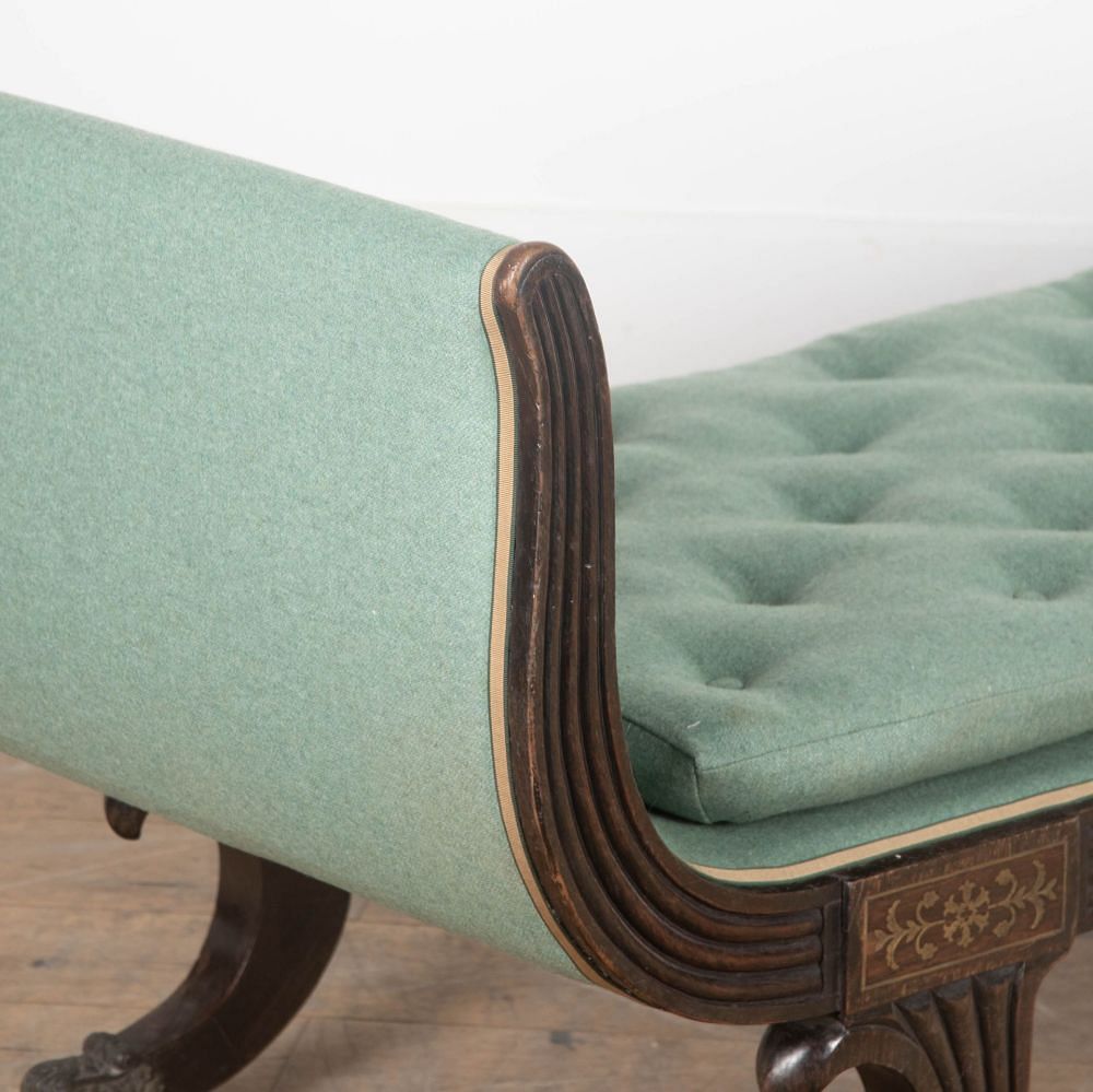 19th Century Regency Rosewood Window Seat or Daybed SB0132674