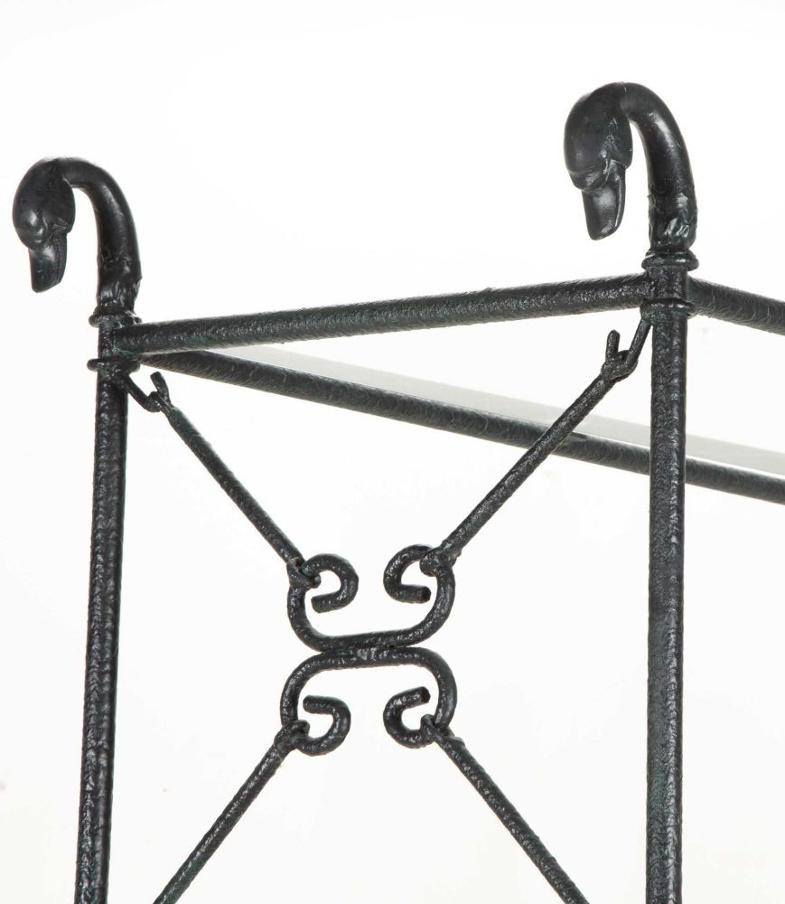 SALE: 20th Century French Metal Etagère Display Shelves BK0742313