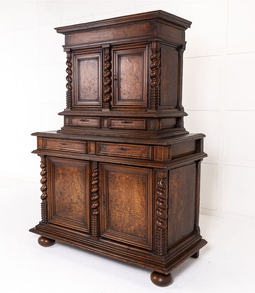 17th Century French Oak Buffet Deux Corps CU0138863