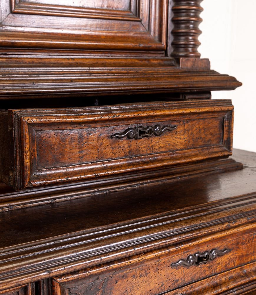17th Century French Oak Buffet Deux Corps CU0138863