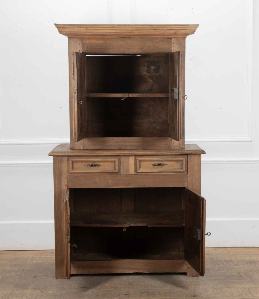 SALE: 17th Century French Louis XIII Two Part Cupboard CU7539421