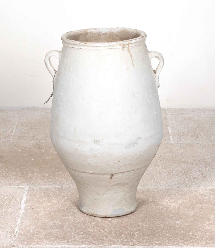 Large 19th Century Northern European White Olive Pot DA0241887