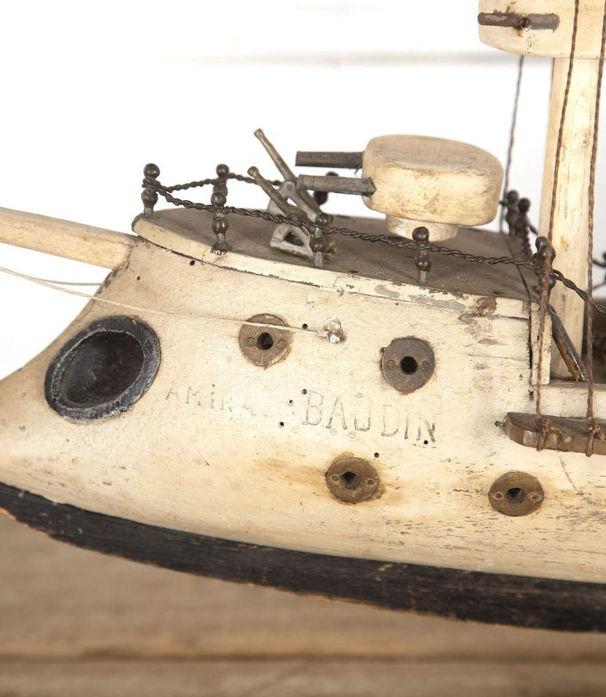 Early 20th Century French Ship Model of the Amiral Baudin DA2816385