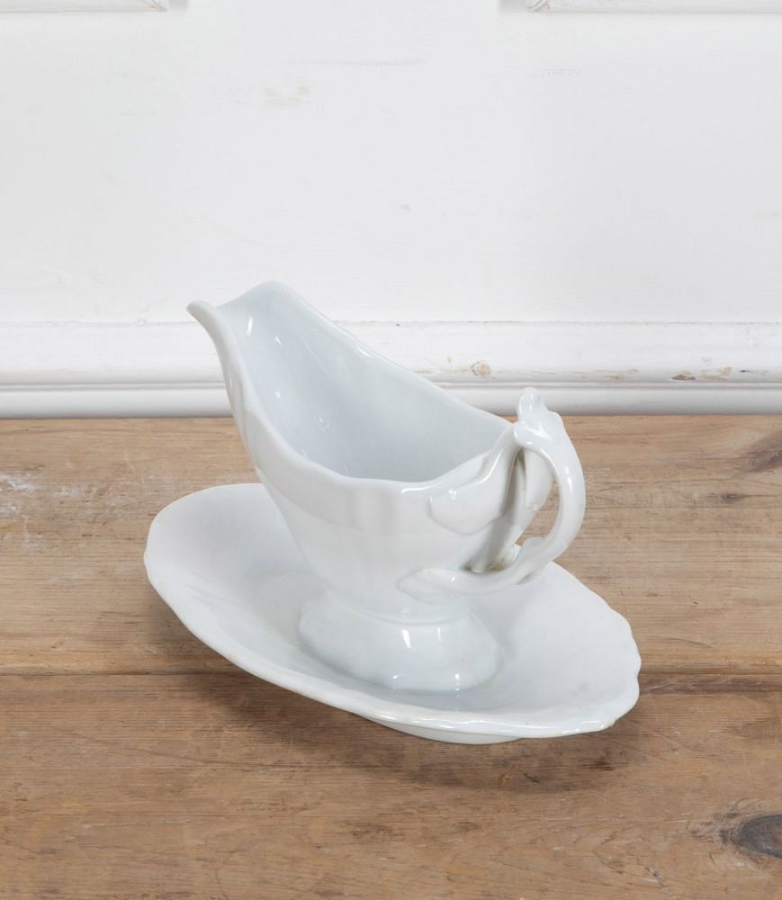 Petrus Regout Ironstone Sauce Boat DA9037832