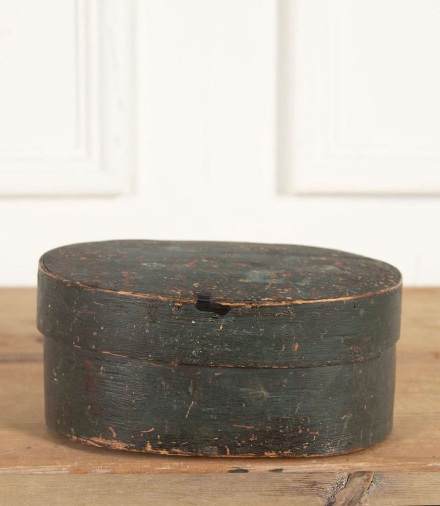 Small Swedish Painted Bentwood Box DA9061307