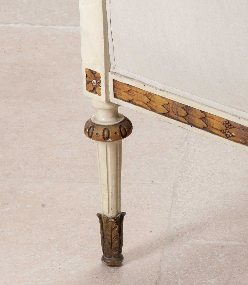 19th Century French Painted and Gilded Daybed SB0142302