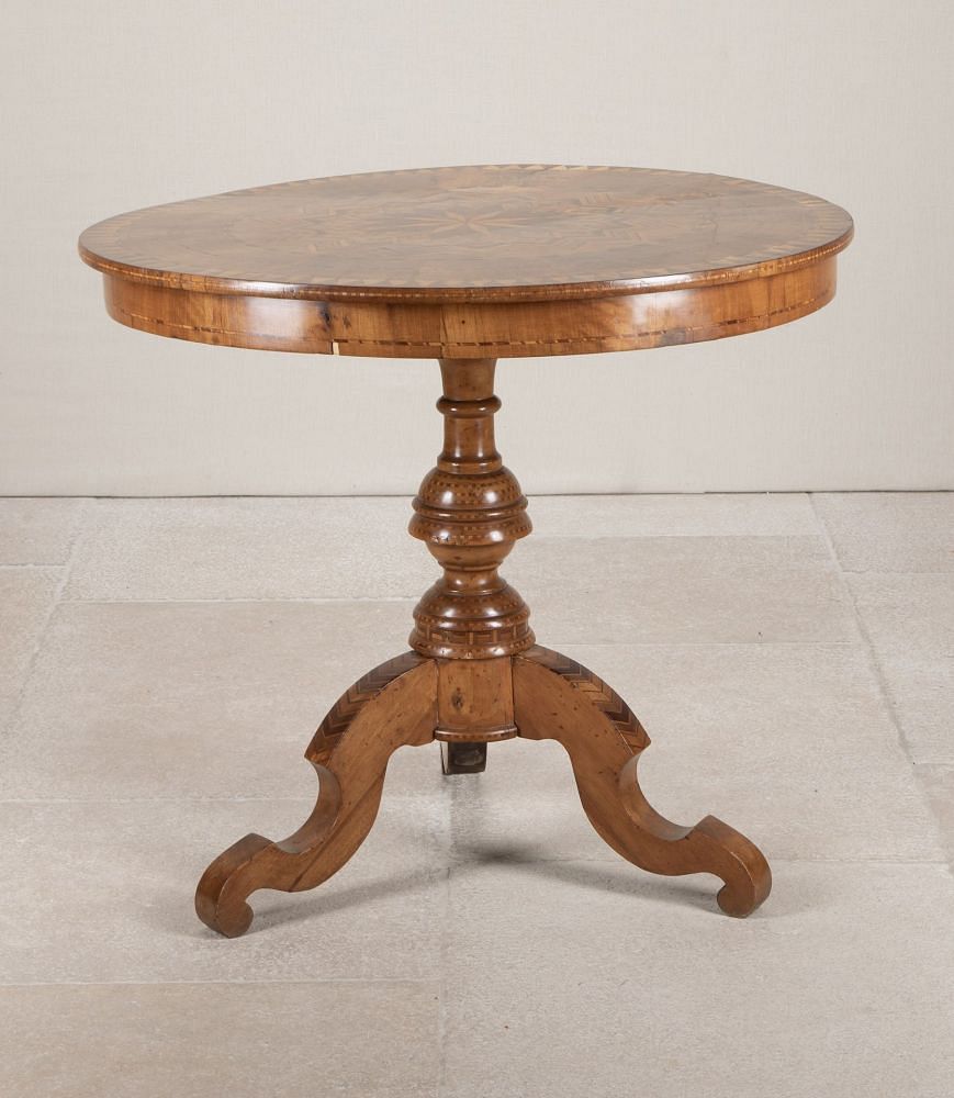 19th Century Italian Inlaid Sorrento table TC4843120