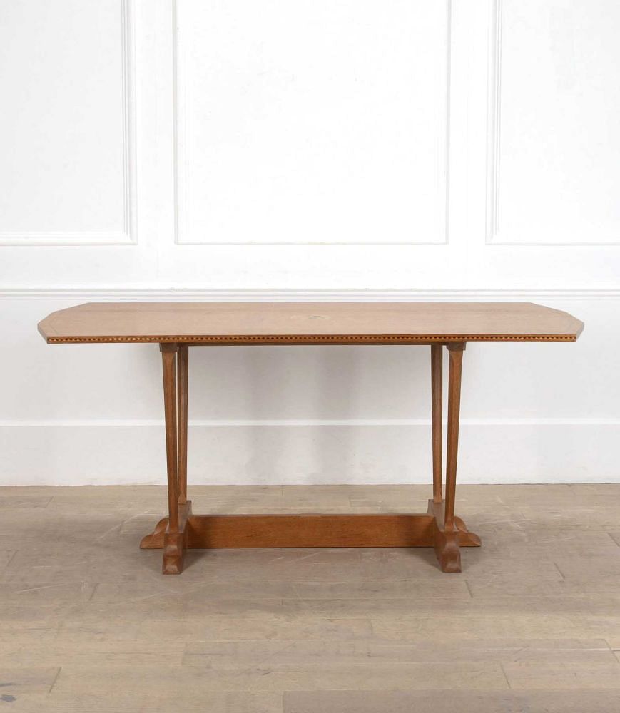 1970s English Oak Refectory Table TD053988