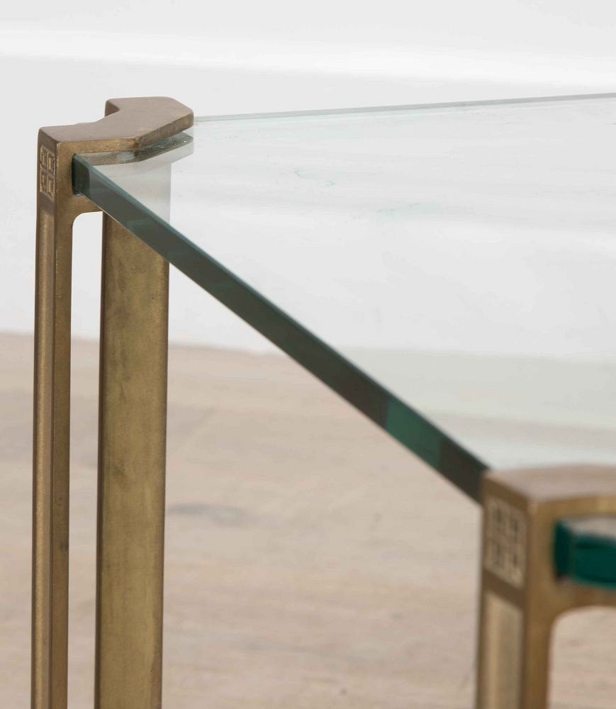 Pair of 20th Century Brass Side Tables by Peter Ghyczy TS1111999