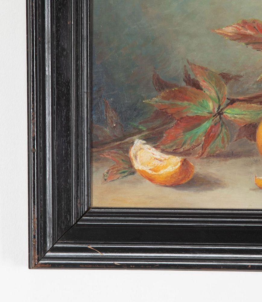 Framed Oil Painting Of Oranges WD1538563