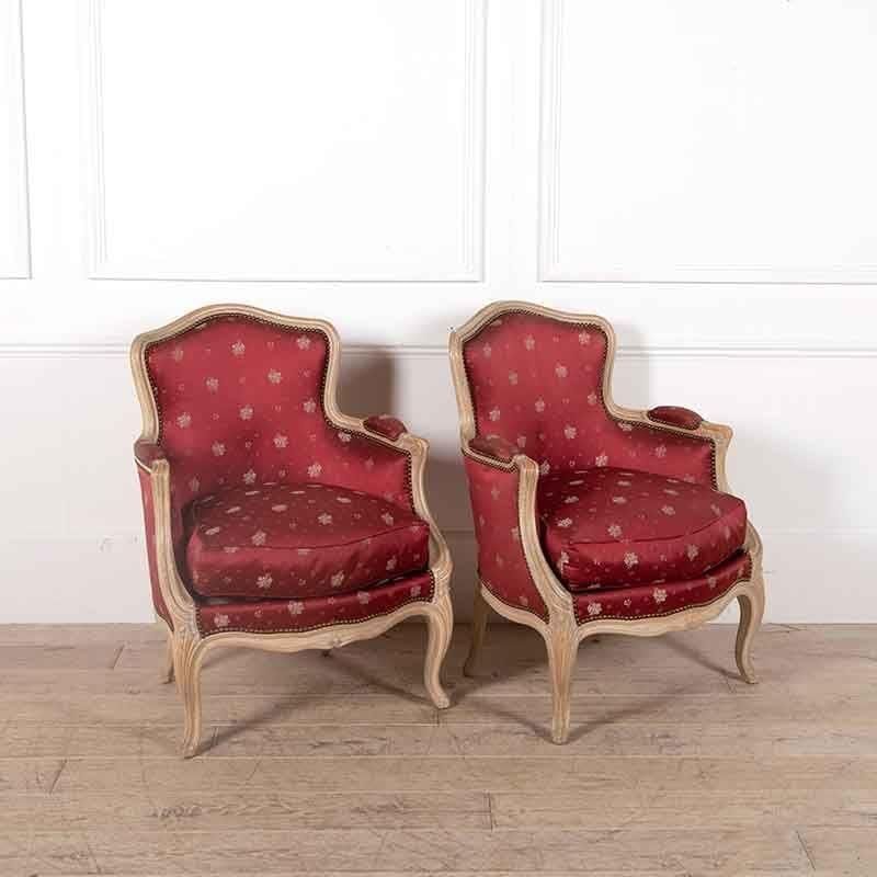 Classic Pair of French Armchairs CH5262315