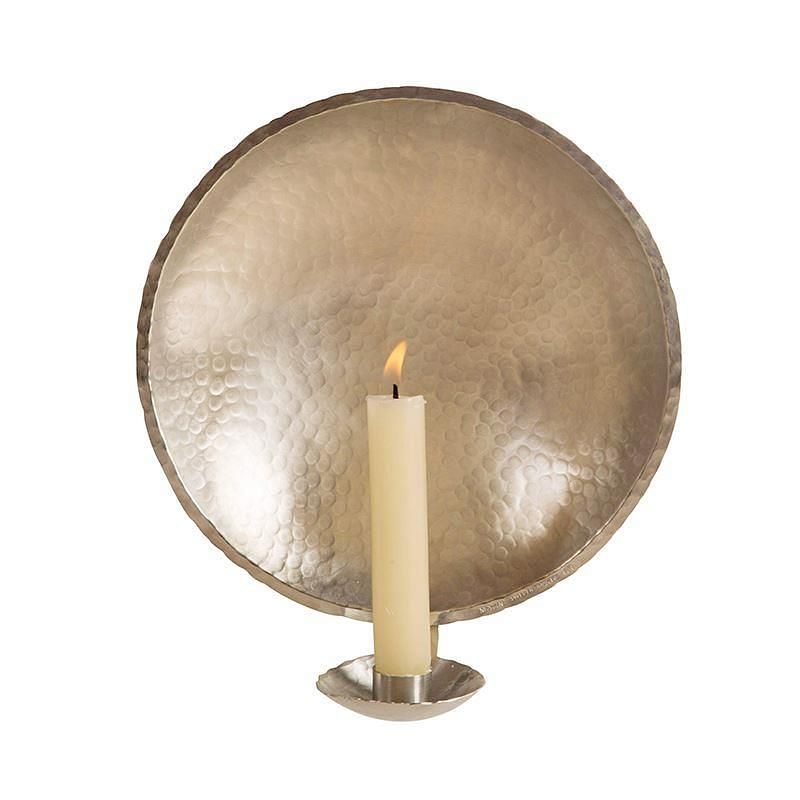Large Pewter Candle Sconce LW0159546