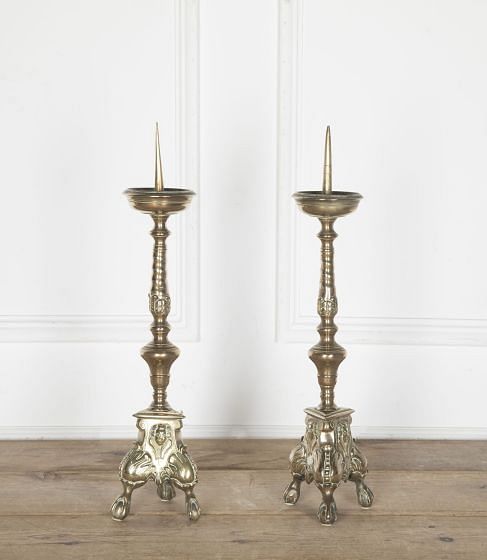 17th Century Dutch Bronze Pricket Sticks DA5133416