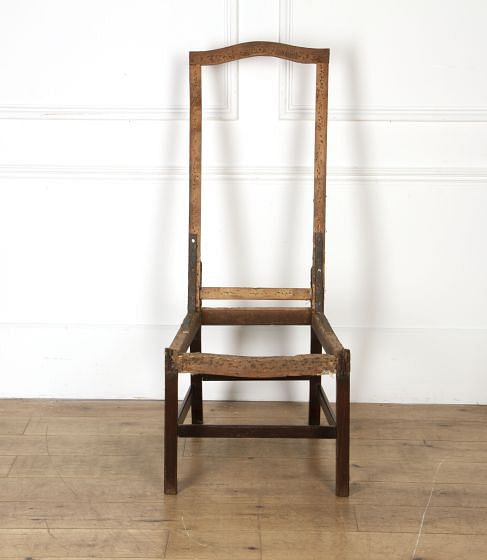 18th Century Mahogany Side Chair CH0317935