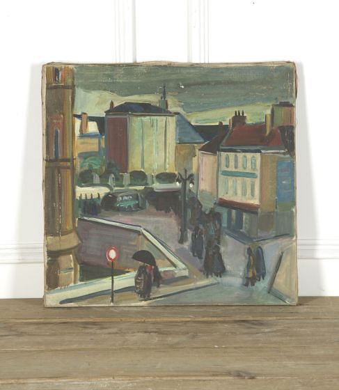 1950s Parisian Scene WD759306