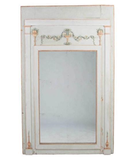 19th Century Chateau Panel Mirror MI0113436