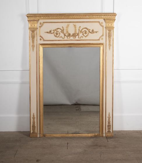 19th Century French Giltwood Louis XVI Mirror MI4529663