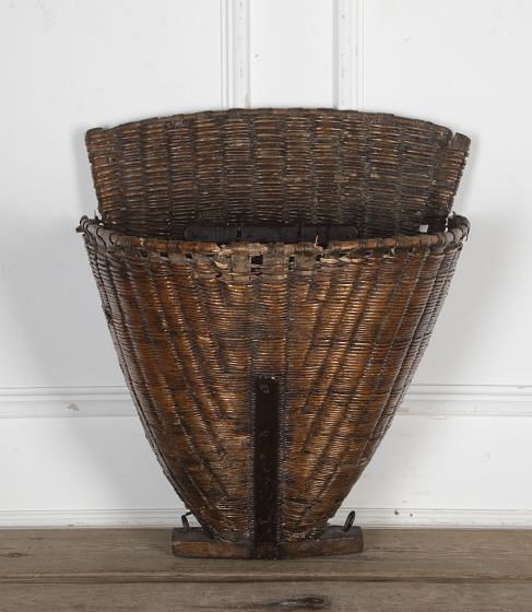 19th Century French Wicker Grape Hod DA9025089