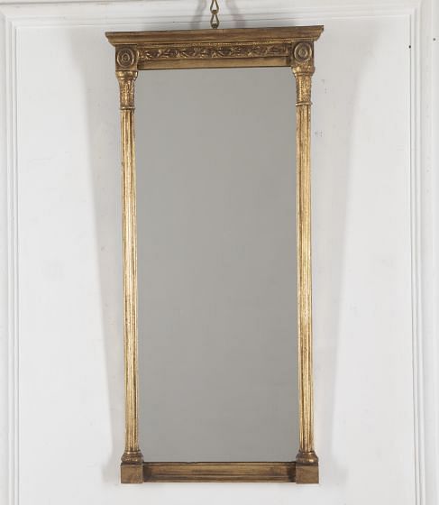 19th Century Gilt Pier Mirror MI8428483