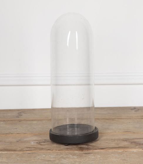 19th Century Glass Dome and Base DA7231221