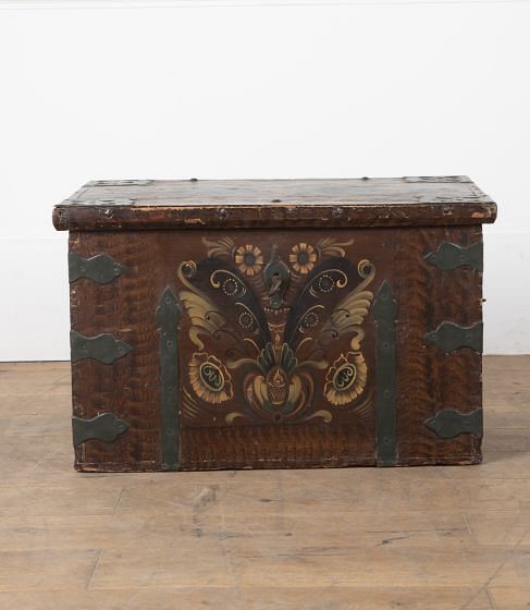 19th Century Painted Swedish Chest CB2028433