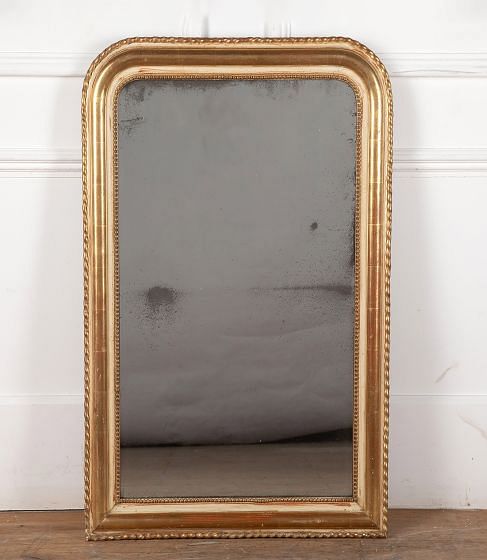 19th Century Pie Crust Louis Philippe Mirror MI7131819