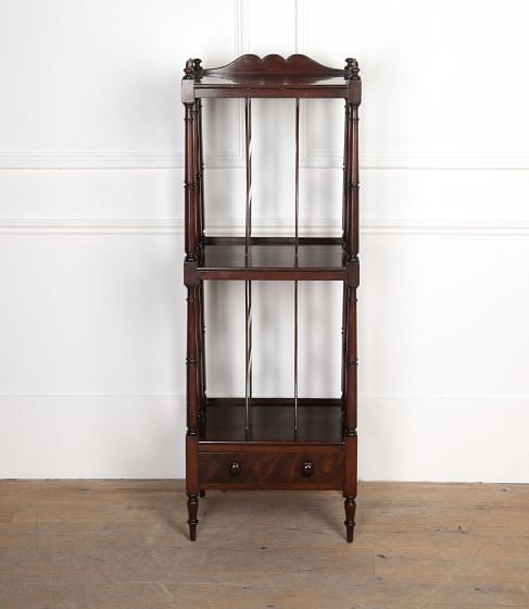 19th Century Tall Mahogany Etagere BK0326514