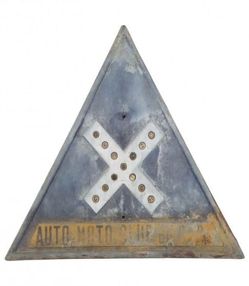 20th Century French Road Sign DA012201