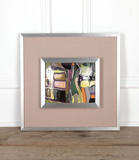 20th Century Abstract Limoges Enamel Panel WD3027580