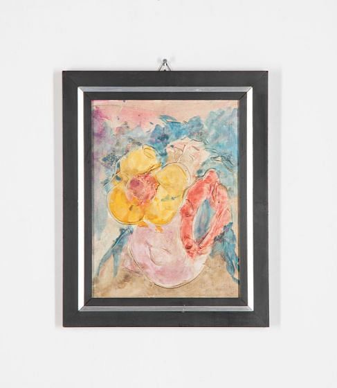20th Century Abstract Painting on Gesso WD3034862