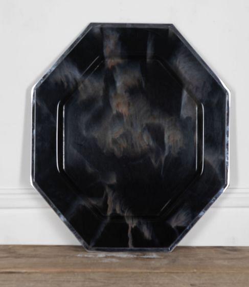 20th Century Chrome Framed Lucite Tray DA3026281