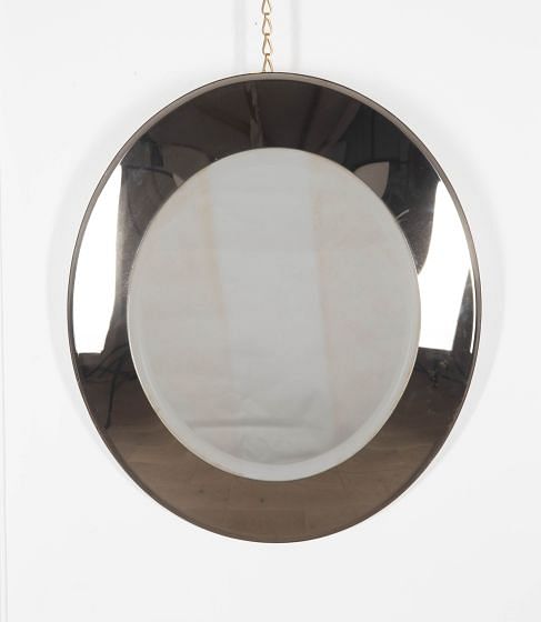 20th Century Circular Two Tone Mirror MI3032892