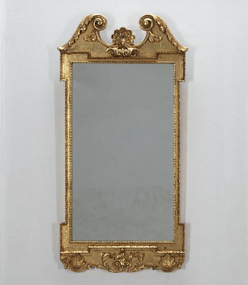 20th Century English Gilded Mirror MI8434726