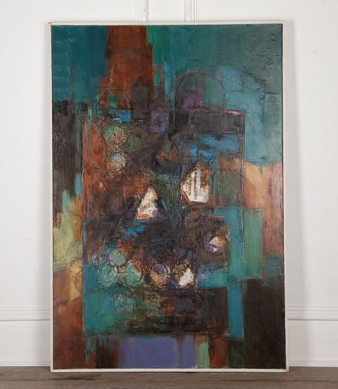 20th Century Large Mixed Media Study WD3027579