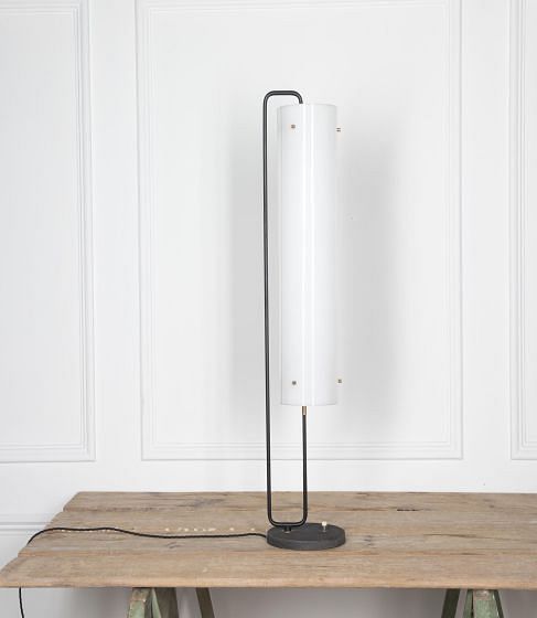 20th Century Maison Arlus Metal Plexiglas Floor Lamp LL2931302