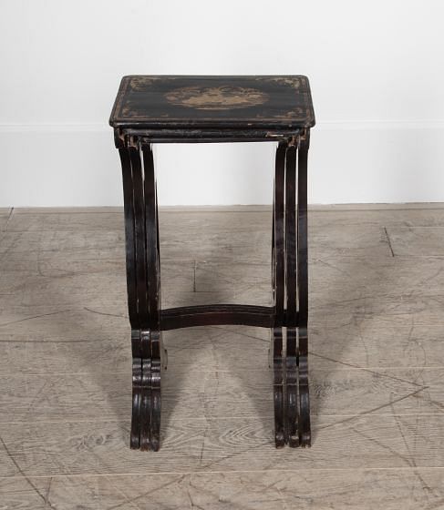20th Century Nest Of Three Chinoiserie Tables TC1528706