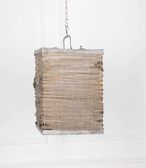 20th Century Rectangular North African Hanging Lantern LL2932705