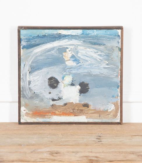 20th Century Small Swedish Abstract Landscape WD3033118