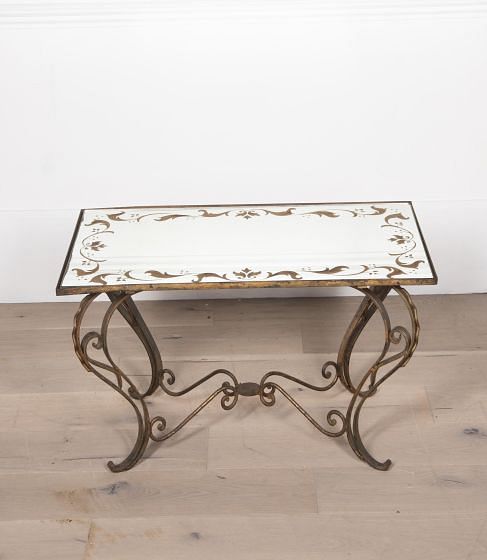20th Century Wrought Iron Coffee Table CT3031355