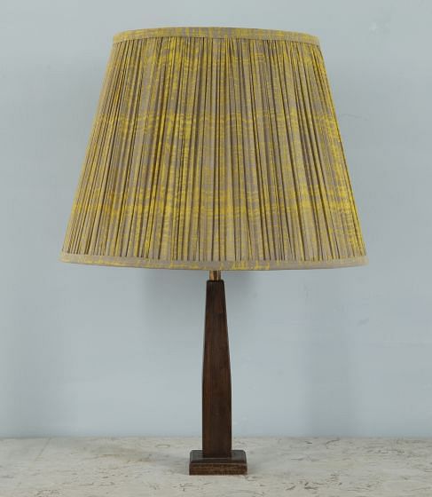 50cm Mustard Splatter Cotton Lampshade DA6614206