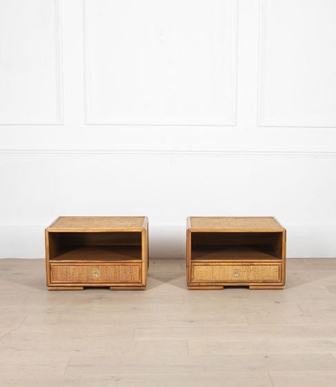 Pair Of Italian Dal Vera Style Nightstands BD1536622