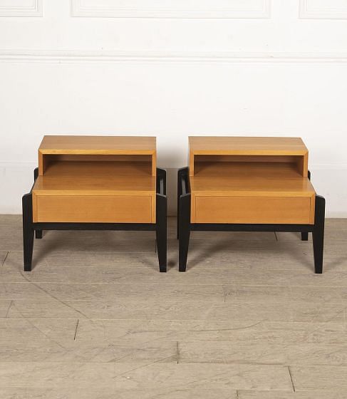 Pair of 20th Century Modernist Bedside Cabinets BD3026092
