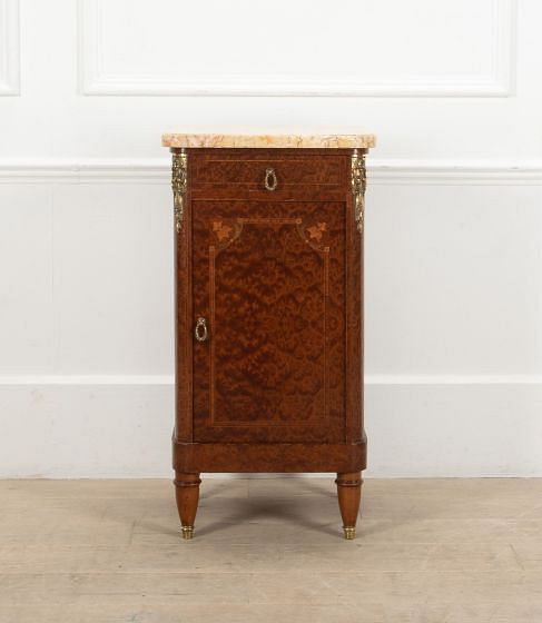 Single 20th Century French Marble Top Nightstand BD5240769