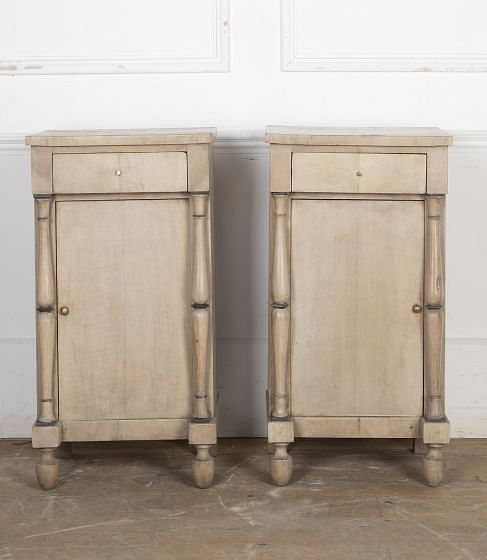 Pair of 19th Century Swedish Walnut Bedside Cabinets BD8124390