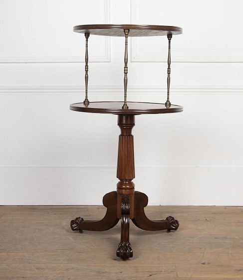 19th Century Irish Mahogany Dumbwaiter BK0326515